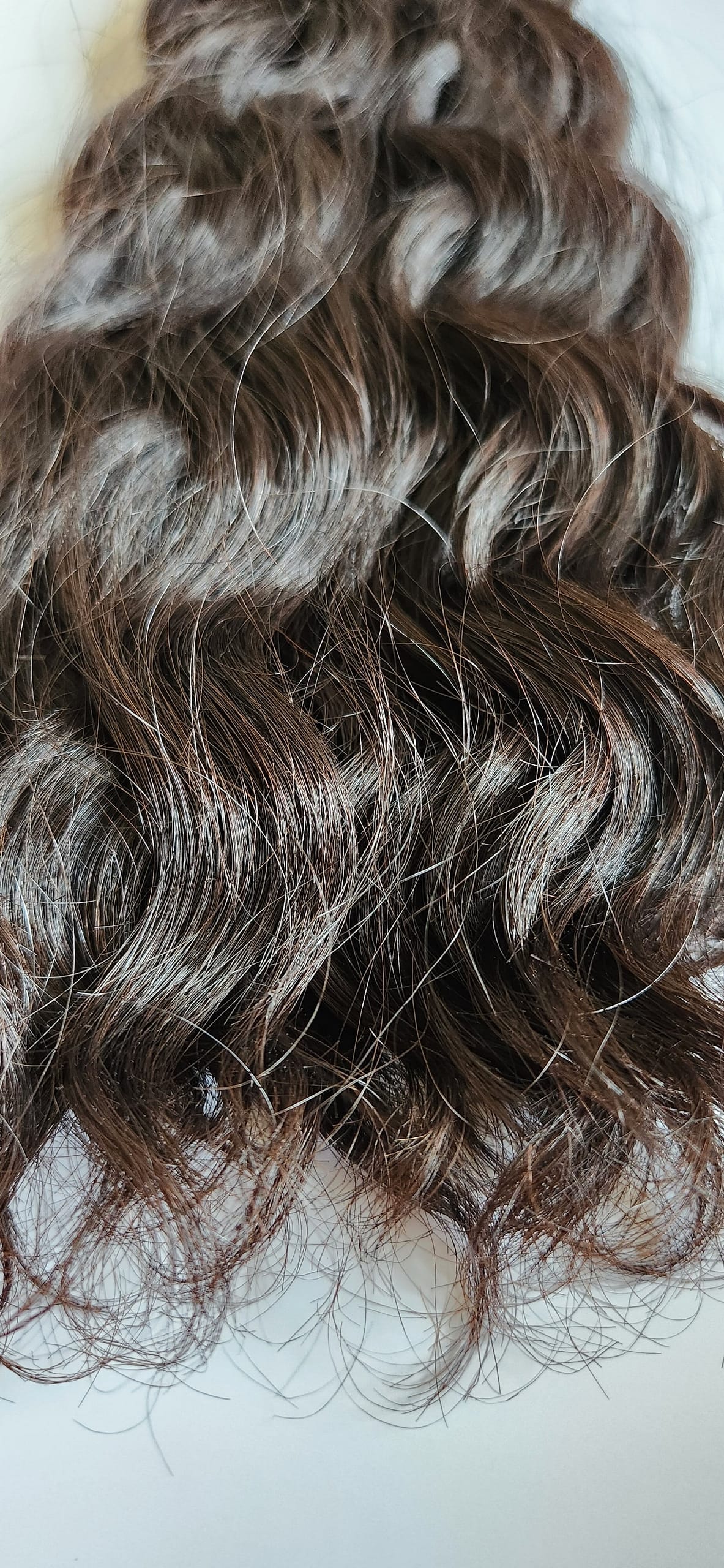 Ombre straight hair