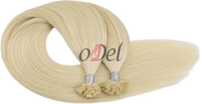 REMY FILIPINO FLAT-TIP HAIR EXTENSIONS 50G 60 PLATINUM BLONDE