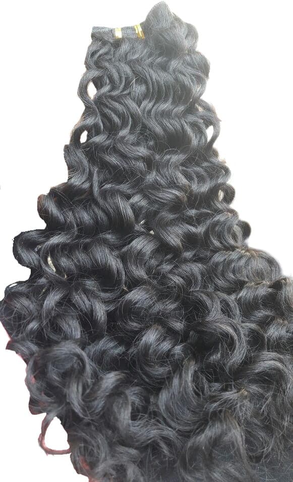 PURE RAW VIRGIN BURMESE DONOR WEFT DEEP WAVE
