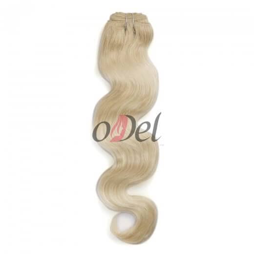 REMY INDONESIAN DONOR WEFT BODY WAVE 60 PLATINUM BLONDE