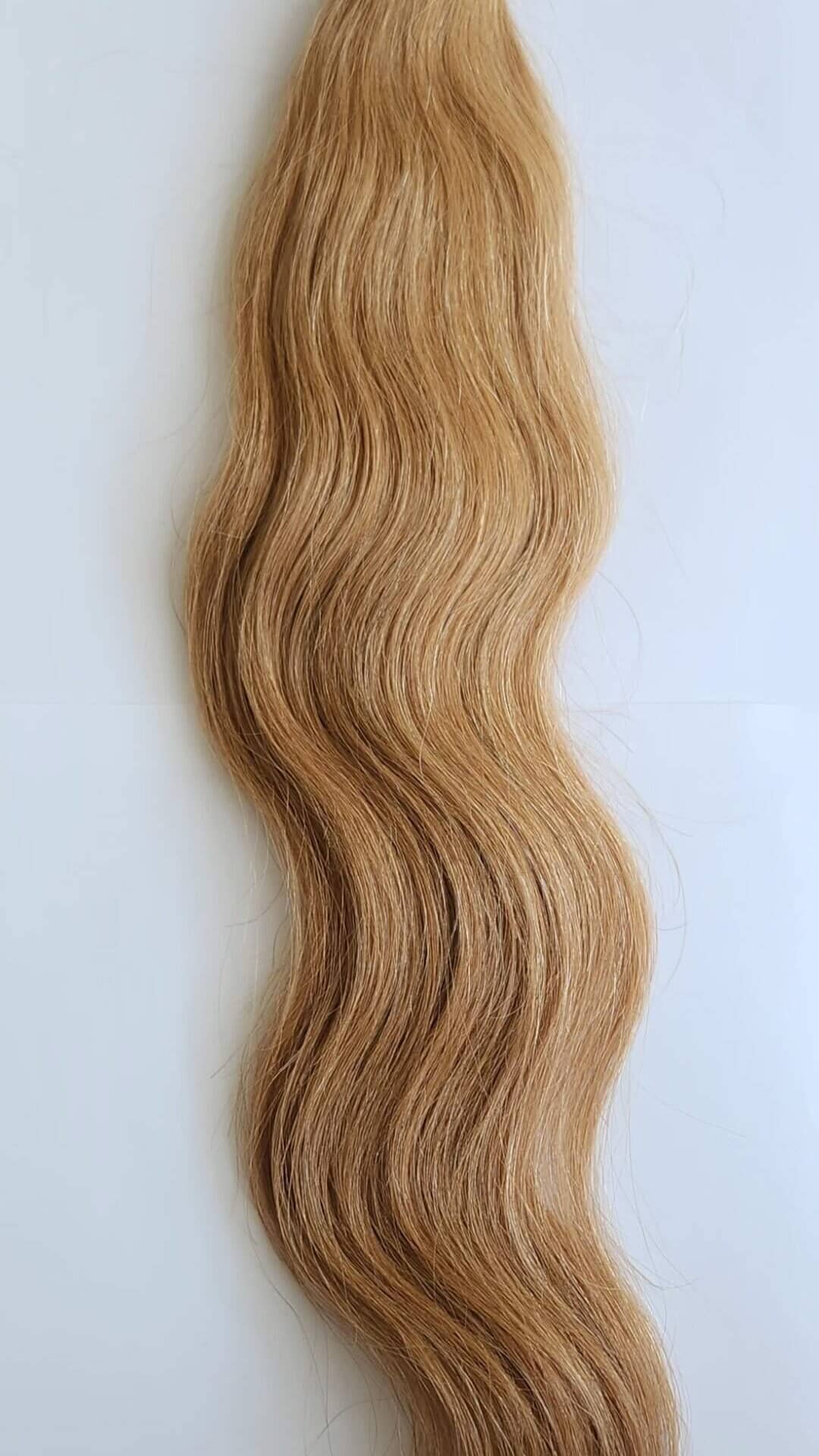 REMY INDIAN HAIR TAPE IN EXTENSIONS 27 STRAWBERRY BLONDE