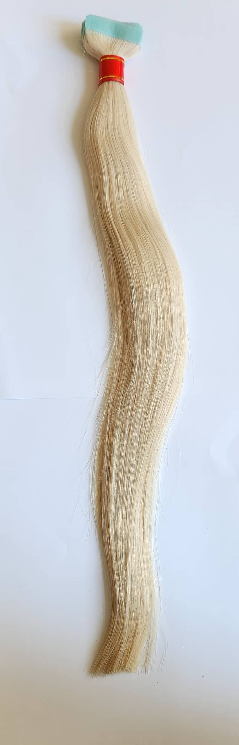 REMY FILIPINO HAIR TAPE IN EXTENSIONS 20PCS 50G 60 PLATINUM BLONDE